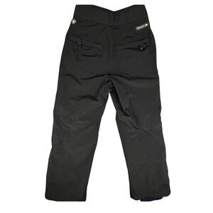 Bonfire Snowboarding Pants Womens Small Ski Snow‎ Pants Black Zip Pockets